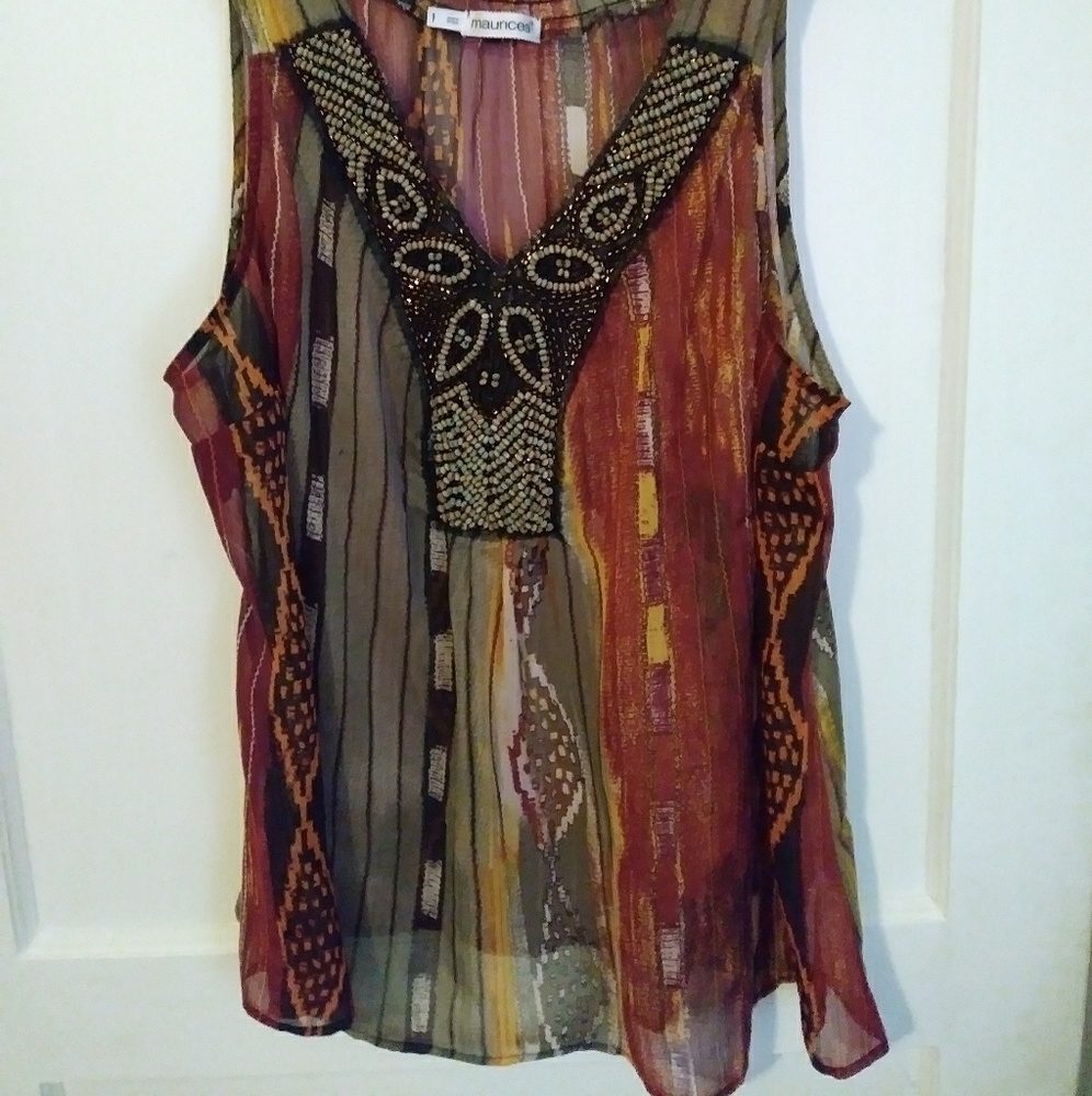 Maurice's Beaded Top